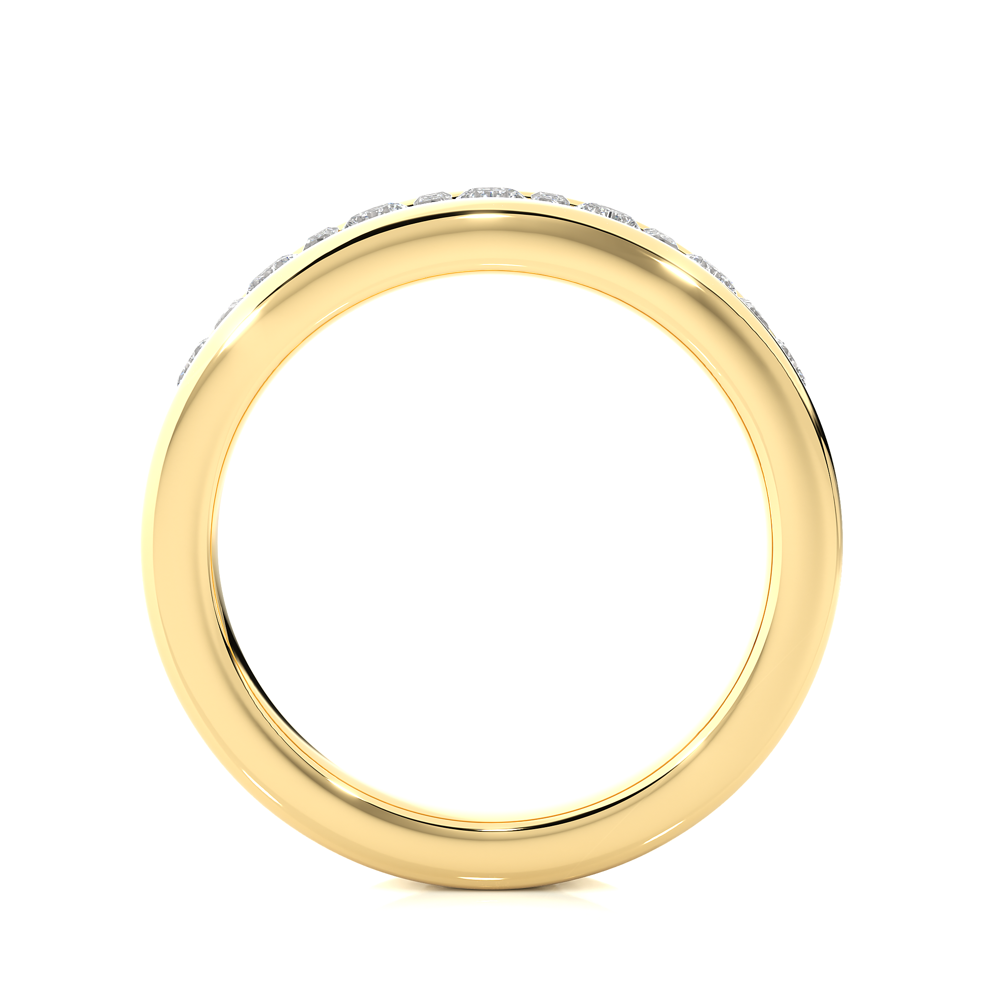 0.52 Carat H Color VS1 Clarity Diamond Studded Natural Diamond Ring.